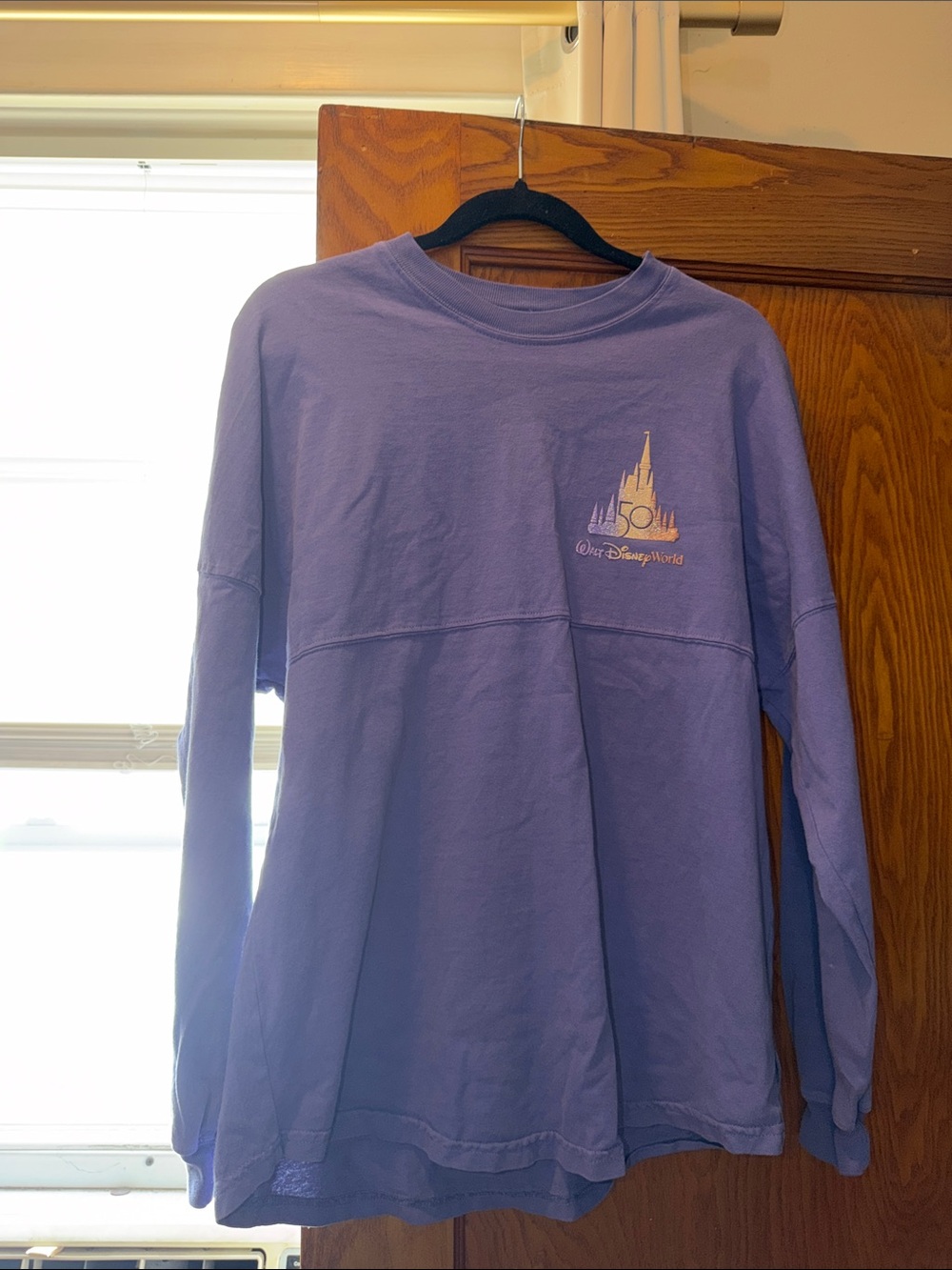 Disney Lavender 50th Anniversary Long Sleeve Tee